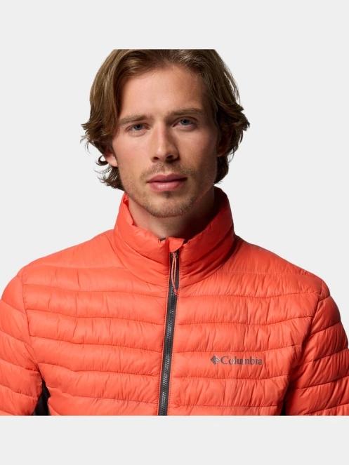 jacheta de primavara pt. barbati Columbia Powder Pass Hybrid Jacket portocaliu 9