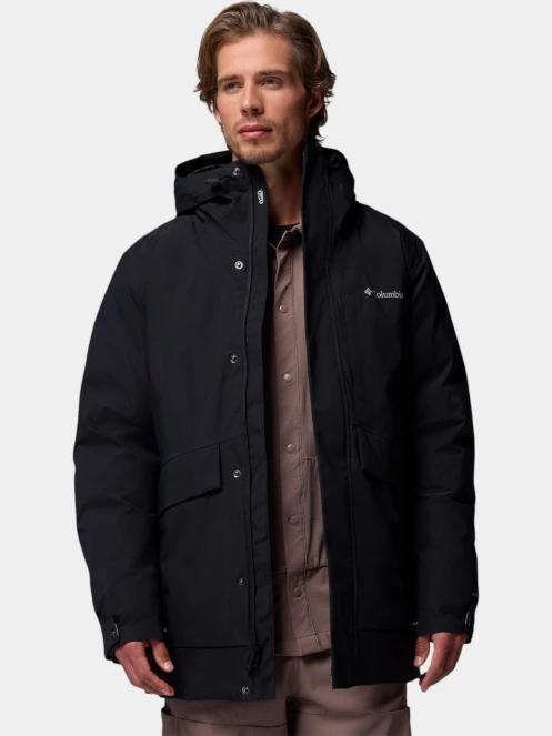 jacheta de iarna pt. barbati Columbia Street Heights Parka negru 6