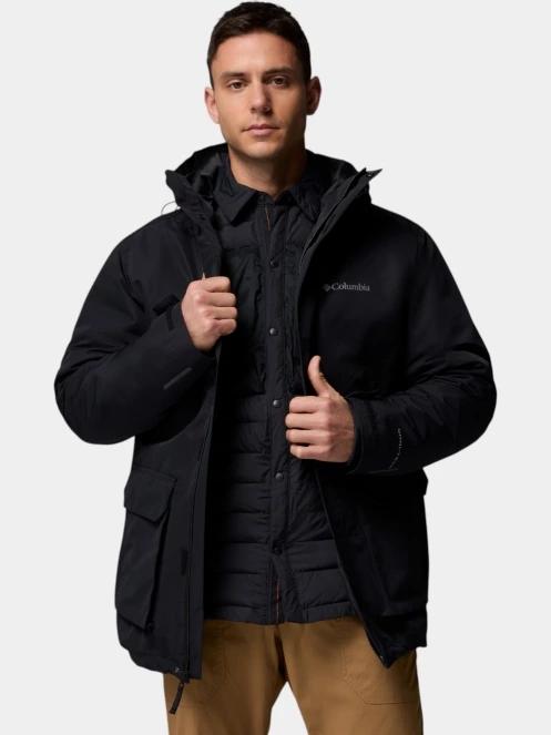 jacheta de iarna pt. barbati Columbia Landroamer Shirt Jacket Interchange negru 5