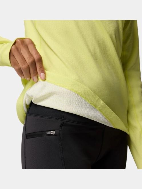 tricou cu maneci lungi, pentru sport pt. femei Columbia Driventure Half Zip galben 7