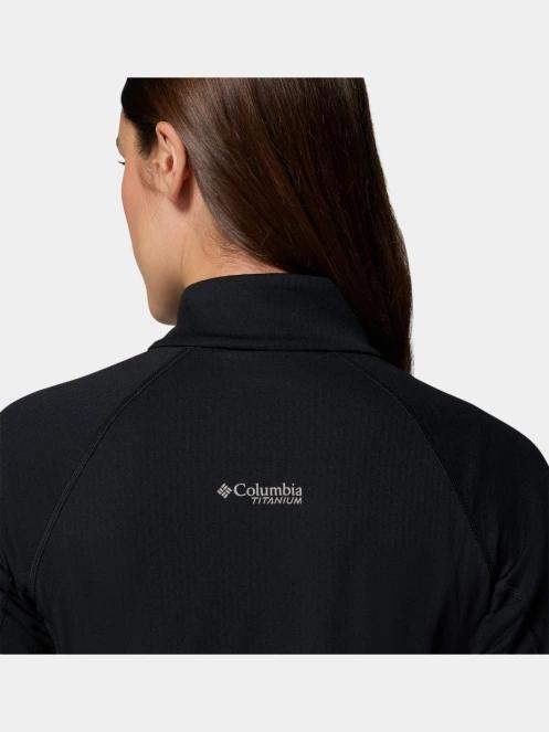 tricou cu maneci lungi, pentru sport pt. femei Columbia DriVenture Half Zip negru 7