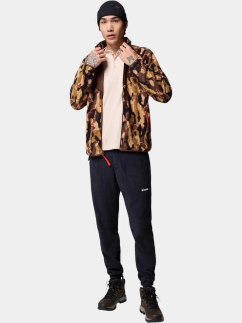 pulover polar pt. barbati Columbia Sequoia Grove Printed Full Zip maro 7