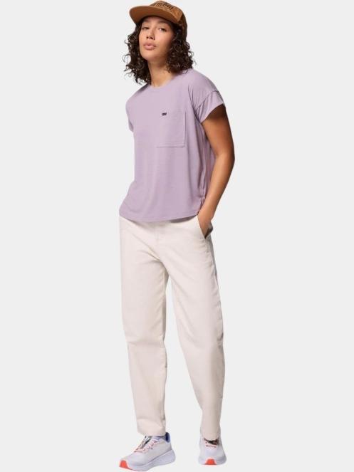 pantaloni lungi pt. femei Columbia Roc Straight Leg Pant nisip 5