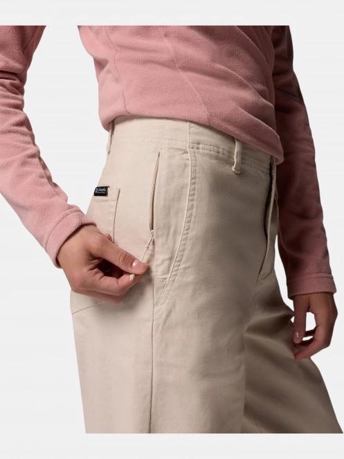 pantaloni lungi pt. femei Columbia ROC Wide Leg Pant nisip 11