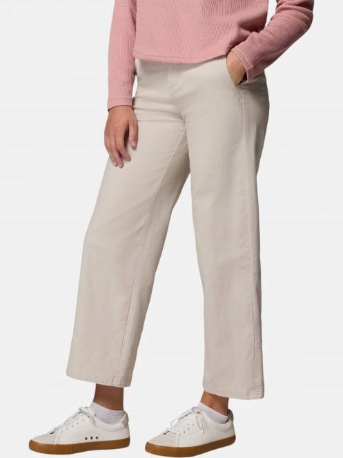 pantaloni lungi pt. femei Columbia ROC Wide Leg Pant nisip 3