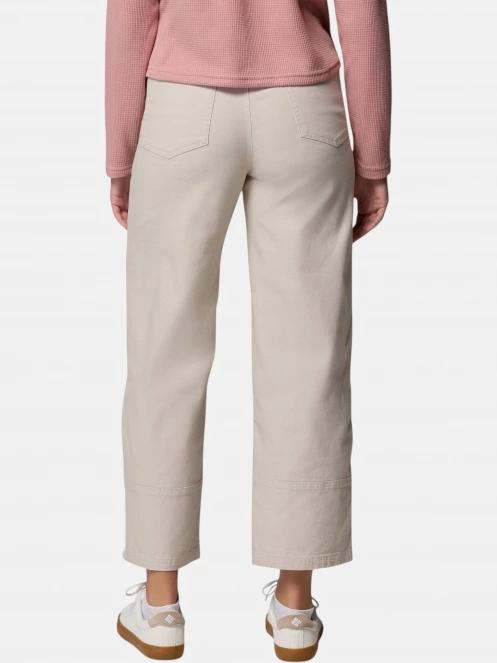 pantaloni lungi pt. femei Columbia ROC Wide Leg Pant nisip 4