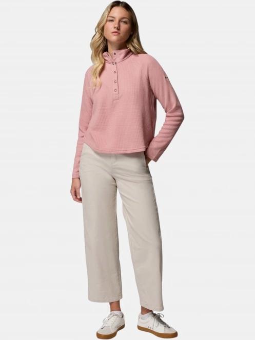 pantaloni lungi pt. femei Columbia ROC Wide Leg Pant nisip 5