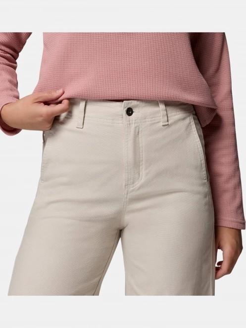 pantaloni lungi pt. femei Columbia ROC Wide Leg Pant nisip 6