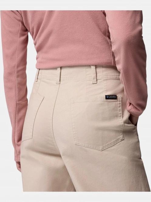 pantaloni lungi pt. femei Columbia ROC Wide Leg Pant nisip 9