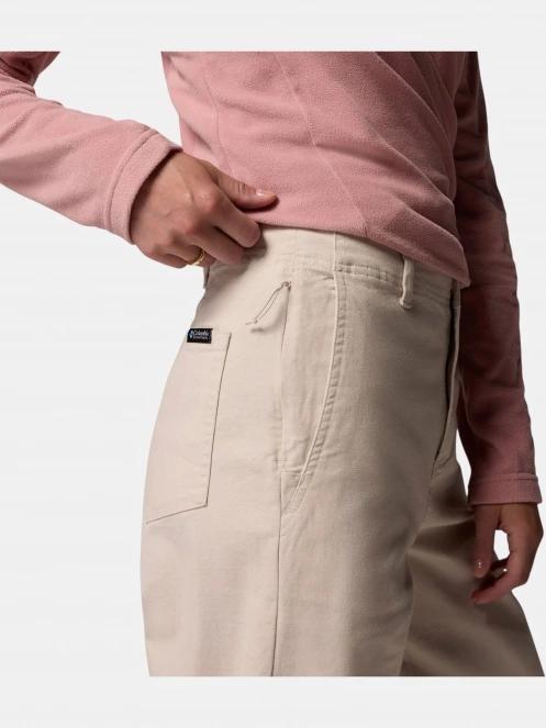pantaloni lungi pt. femei Columbia ROC Wide Leg Pant nisip 10