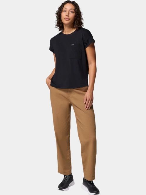 tricou cu maneci scurte pt. femei Columbia Daniela Falls Short Sleeve Shirt negru 5