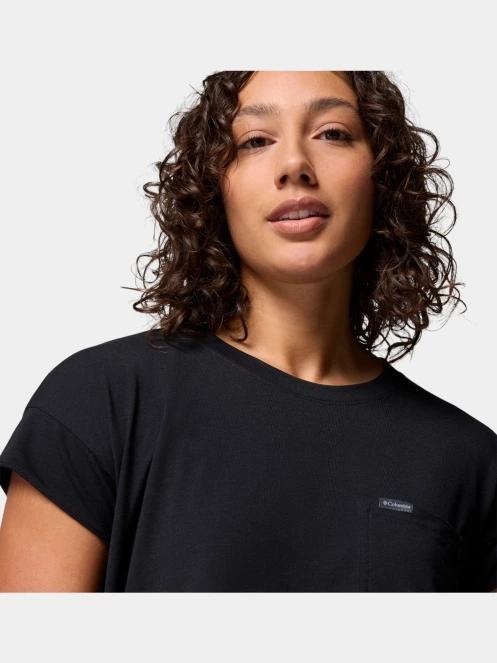 tricou cu maneci scurte pt. femei Columbia Daniela Falls Short Sleeve Shirt negru 6