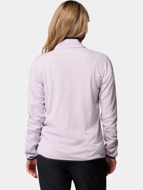 pulover polar pt. femei Columbia Essential Hike Grid Fleece Full Zip violet 4