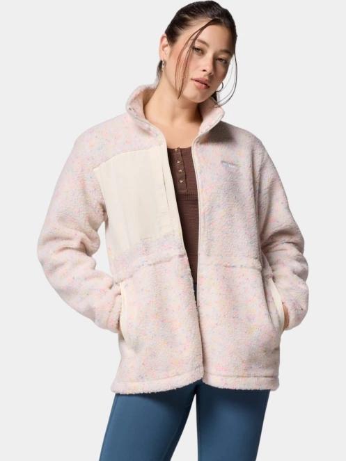 pulover polar pt. femei Columbia Stellar Path Fleece Full Zip roz 5