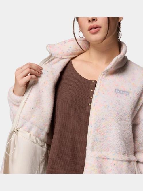 pulover polar pt. femei Columbia Stellar Path Fleece Full Zip roz 7
