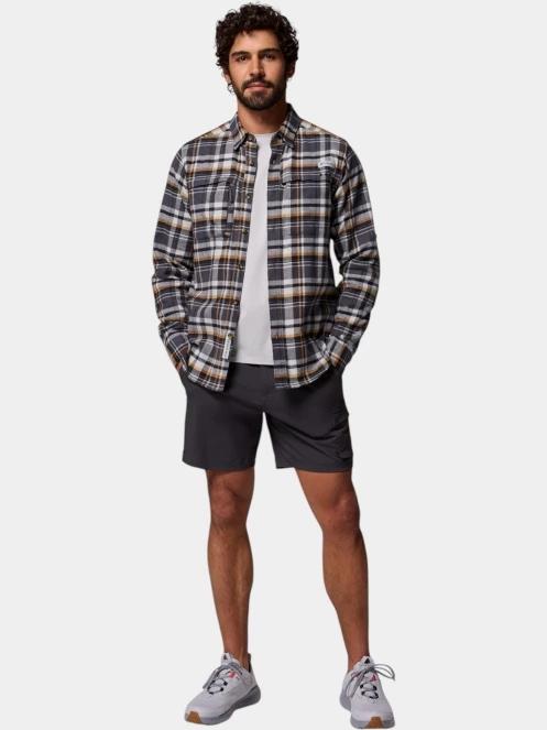 camasa de drumetie cu maneci lungi pt. barbati Columbia Wild Cast Flannel Shirt gri 5
