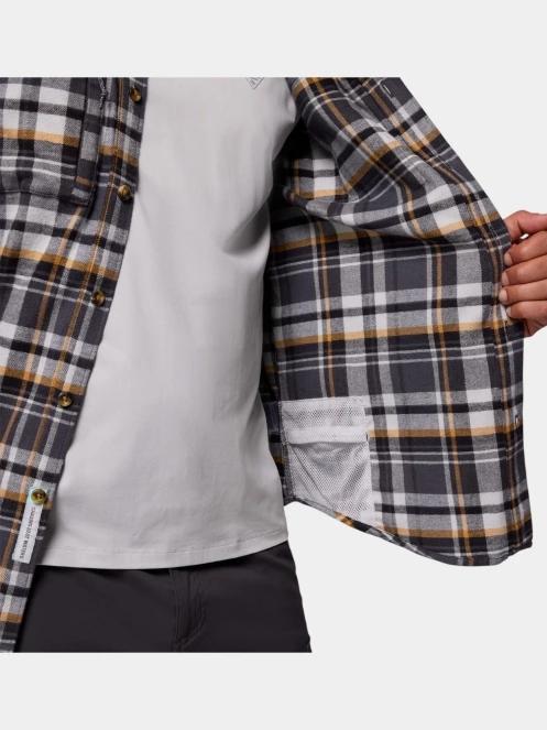 camasa de drumetie cu maneci lungi pt. barbati Columbia Wild Cast Flannel Shirt gri 10