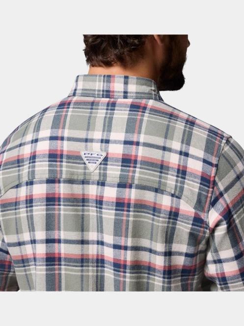 camasa de drumetie cu maneci lungi pt. barbati Columbia Wild Cast Flannel Shirt verde 9