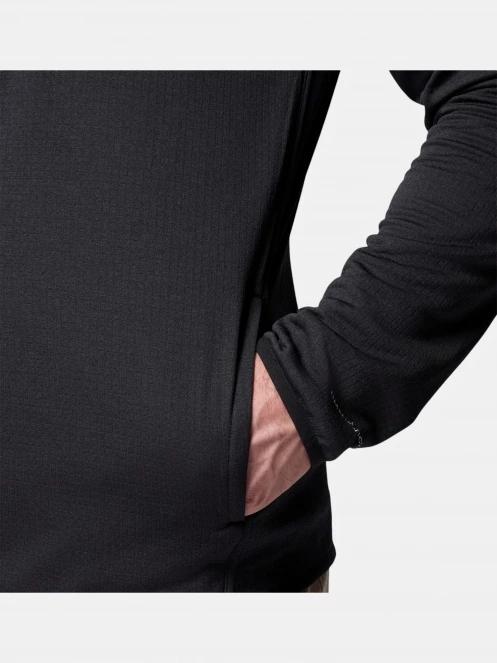 pulover polar pt. barbati Columbia Essential Hike Grid Fleece Full Zip negru 9