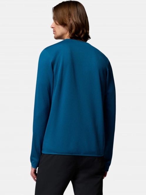 tricou cu maneci lungi, pentru sport pt. barbati Columbia Tech Trail Utility Warm Long Sleeve Crew albastru 4