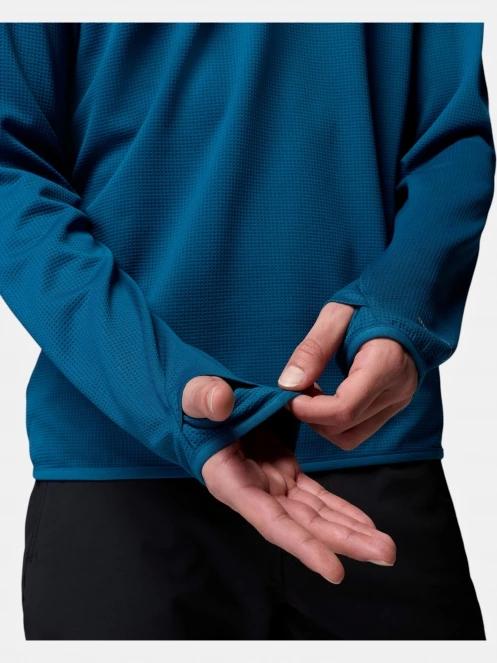 tricou cu maneci lungi, pentru sport pt. barbati Columbia Tech Trail Utility Warm Long Sleeve Crew albastru 7