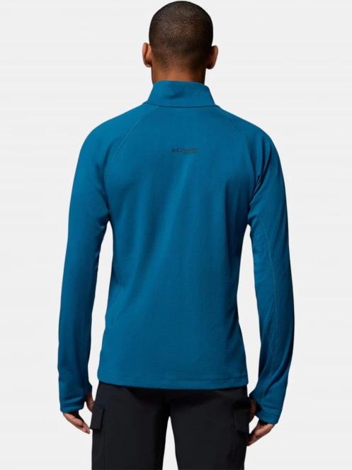 pulover polar pt. barbati Columbia DriVenture Half Zip albastru 4