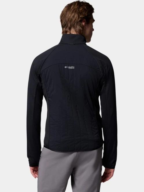 pulover polar pt. barbati Columbia Arctic Chest Hybrid Full Zip negru 4
