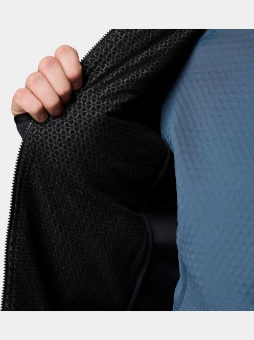 pulover polar pt. barbati Columbia Arctic Chest Hybrid Full Zip negru 6