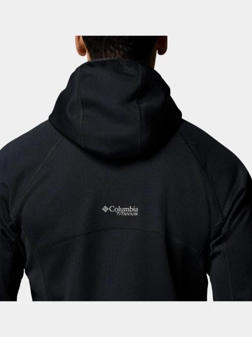 pulover polar pt. barbati Columbia Arctic Chest Bonded Full Zip  negru 11