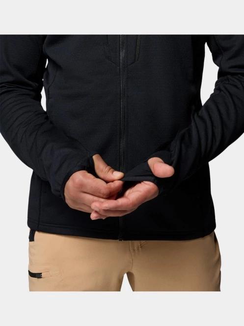 pulover polar pt. barbati Columbia Arctic Chest Bonded Full Zip  negru 9