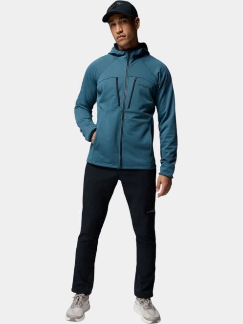 pulover polar pt. barbati Columbia Arctic Chest Bonded Full Zip  albastru 6