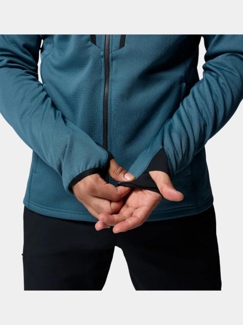 pulover polar pt. barbati Columbia Arctic Chest Bonded Full Zip  albastru 8