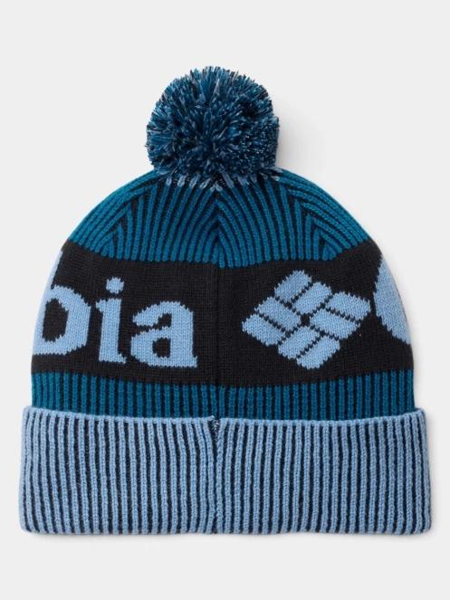 caciula cu mot Columbia Polar Powder III Beanie albastru 3