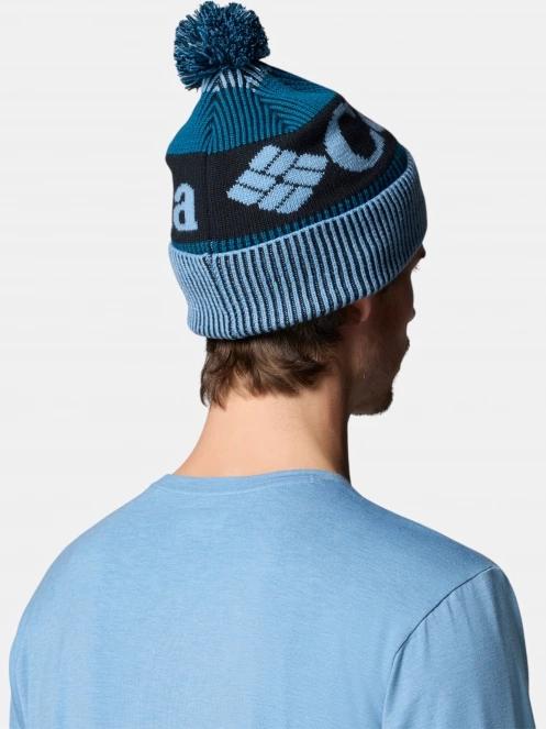 caciula cu mot Columbia Polar Powder III Beanie albastru 8
