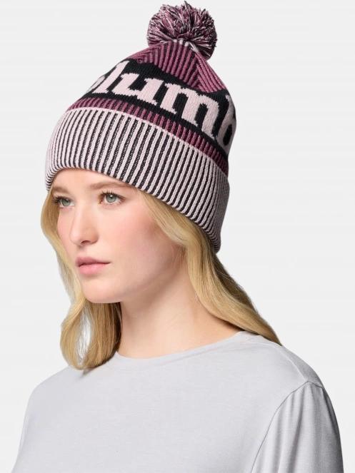 caciula cu mot Columbia Polar Powder III Beanie roz 5