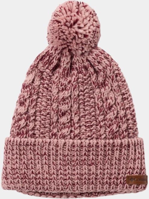 caciula cu mot pt. femei Columbia Cozy Ridge Beanie roz 2
