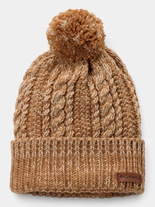 caciula cu mot Columbia Cozy Ridge Beanie maro 2