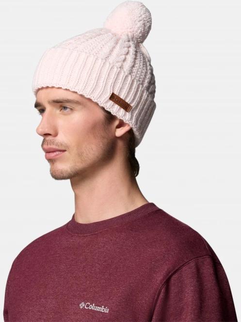 caciula cu mot Columbia Cozy Ridge Beanie roz 6