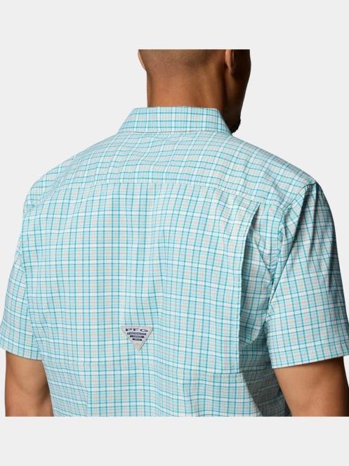 camasa cu maneci scurte pt. barbati Columbia Harbor Peak Short Sleeve Shirt albastru deschis 7