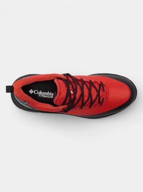 pantofi de drumetie impermeabili pt. barbati Columbia Tellurix Titanium Outdry rosu 9