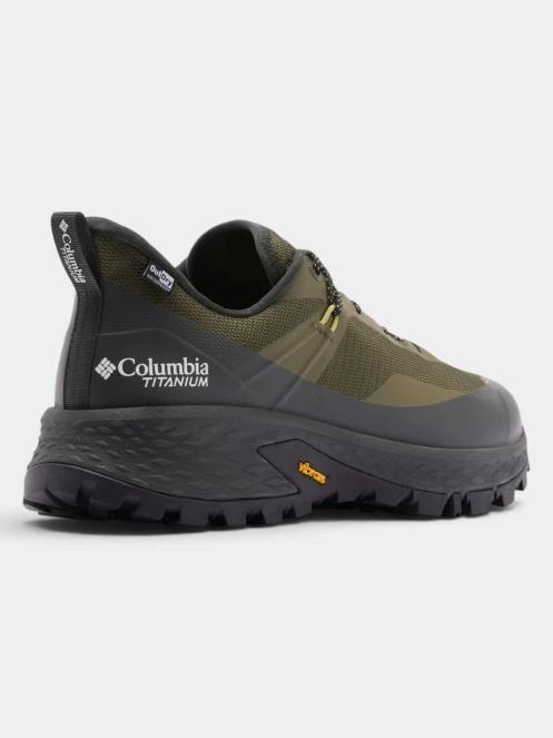 pantofi de drumetie impermeabili pt. barbati Columbia Tellurix Titanium Outdry verde inchis 6