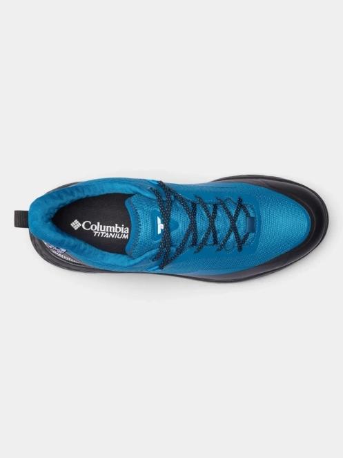 pantofi de drumetie impermeabili pt. barbati Columbia Tellurix Titanium Outdry albastru 9