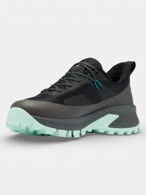 pantofi de drumetie impermeabili pt. femei Columbia Tellurix Titanium Outdry negru 4