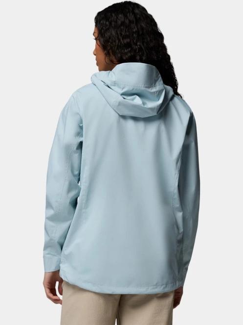 haine de ploaie pt. femei Columbia Trailborne 2.5L Shell albastru deschis 4