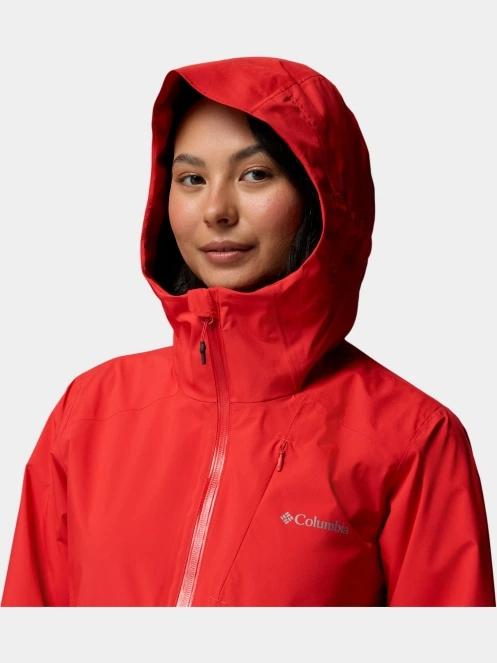 haine de ploaie pt. femei Columbia Trailborne 2.5L Shell rosu 10