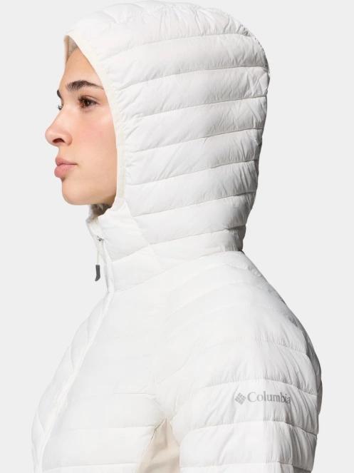 geaca matlasata de tranzitie pt. femei Columbia Powder Pass III Hybrid Hooded Jacket nisip 7