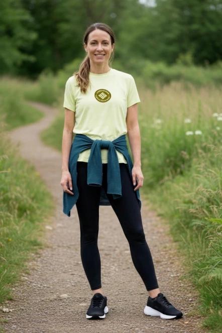 tricou cu maneci scurte pt. femei Columbia Parsons Point Short Sleeve Graphic Tee galben 7