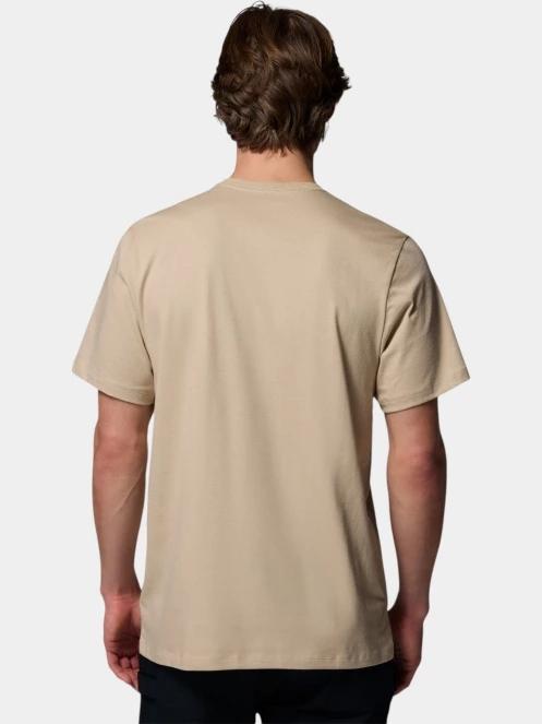 tricou cu maneci scurte pt. barbati Columbia CSC Basic Logo Tee nisip 4