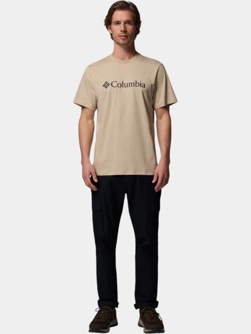 tricou cu maneci scurte pt. barbati Columbia CSC Basic Logo Tee nisip 5