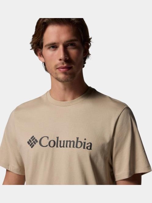 tricou cu maneci scurte pt. barbati Columbia CSC Basic Logo Tee nisip 6